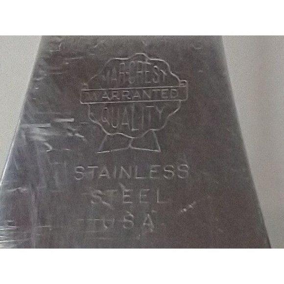 Vintage Spatula Marcrest Quality Warranted Stainless Steel USA Icing Spreader - Picture 8 of 8